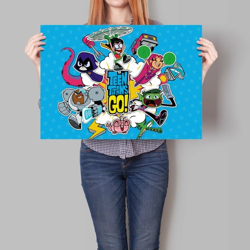 Teen titans poster bambini - poster,