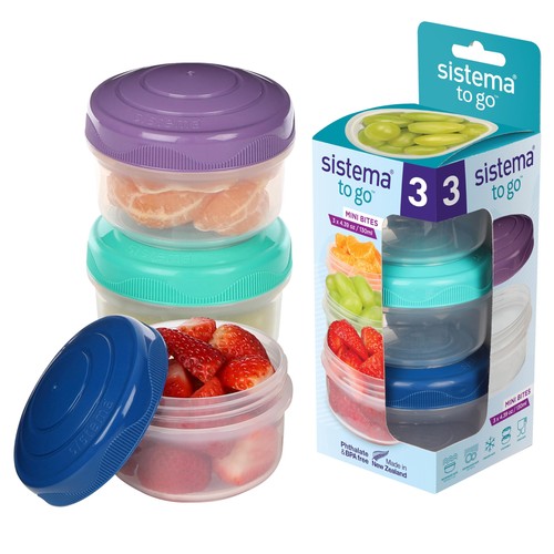 Mini bites snack pots - to,