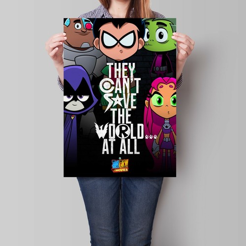 Teen titans poster bambini - teen,