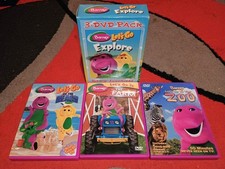 Barney Let's Go Explore DVD