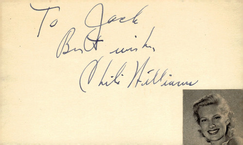 Scheda indice chili williams - indice,