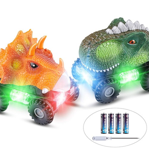 Confezione dinosauri auto - 2,